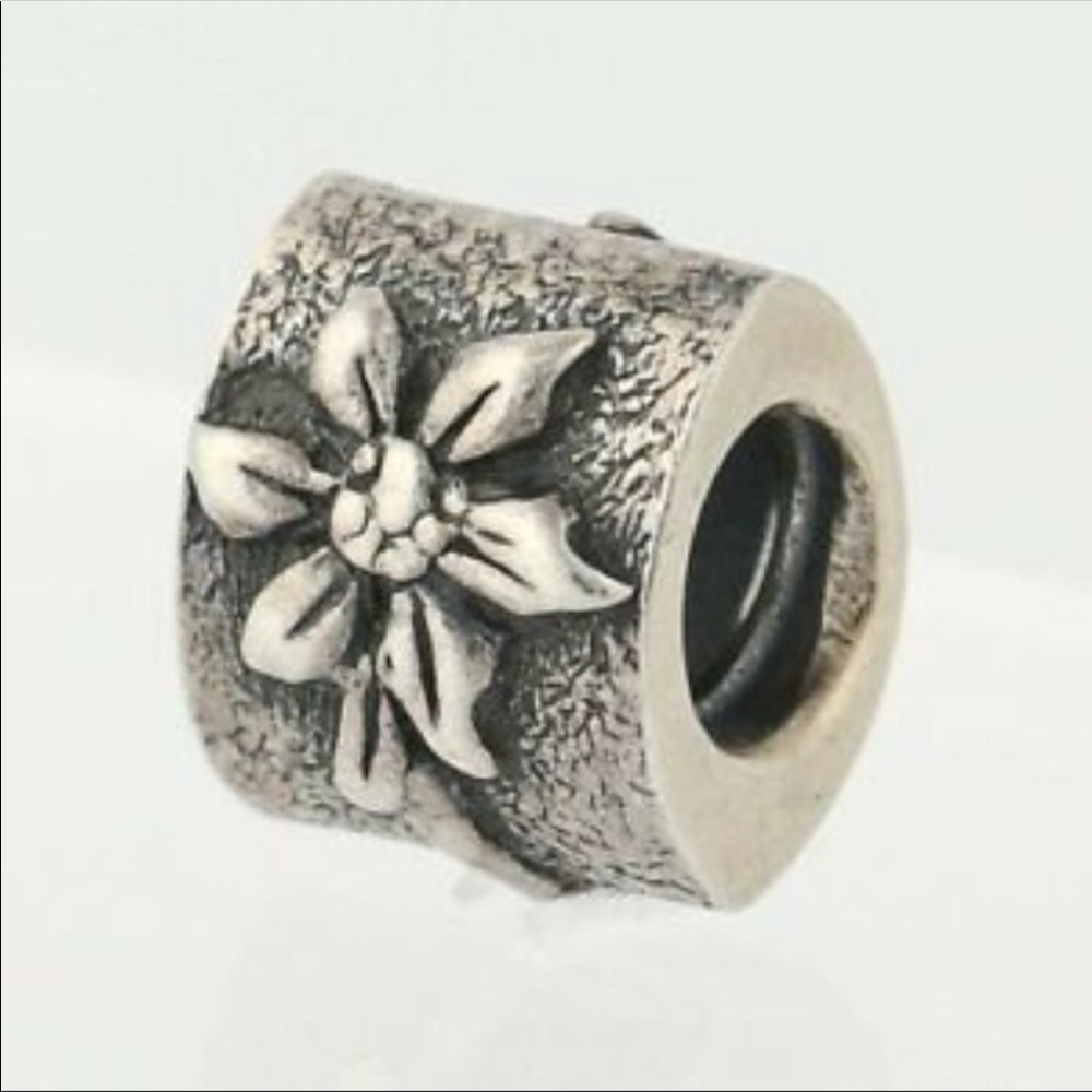 Pandora Retired Poinsettia Charm